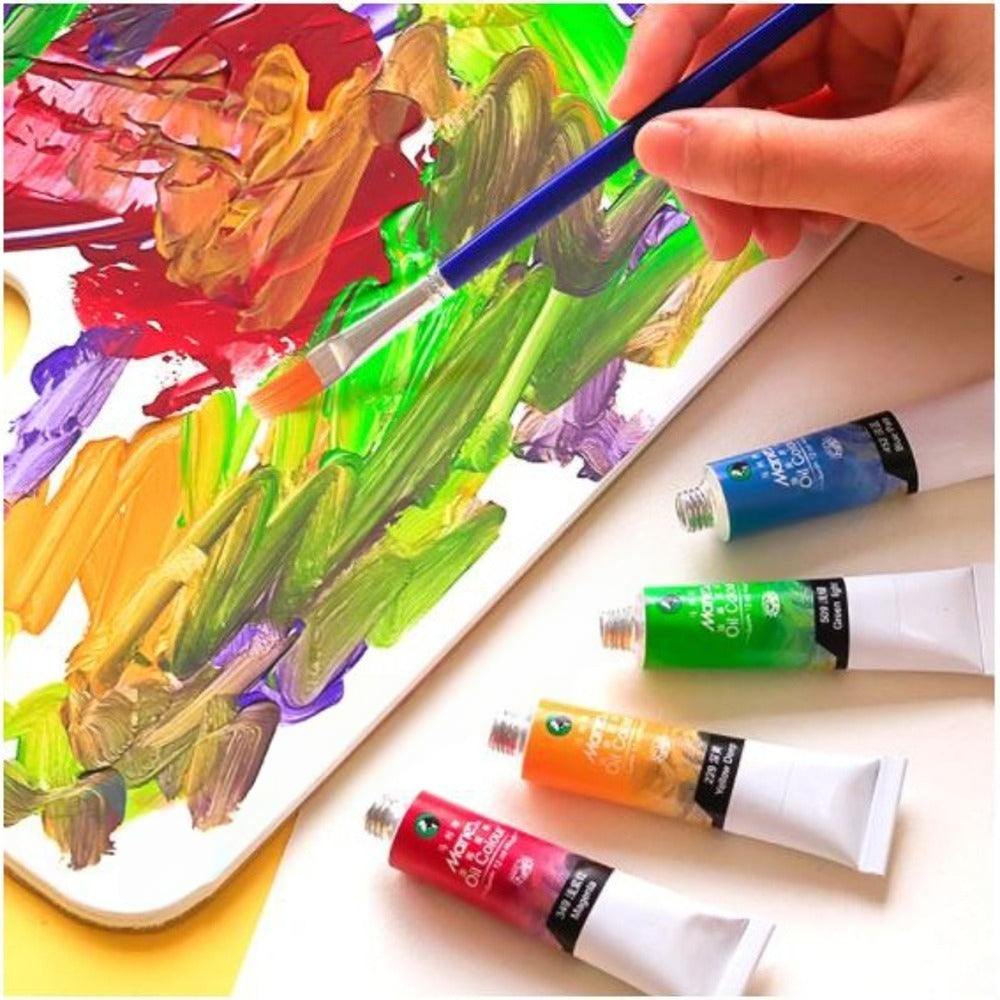 Marie’s oil painting With 18 Color