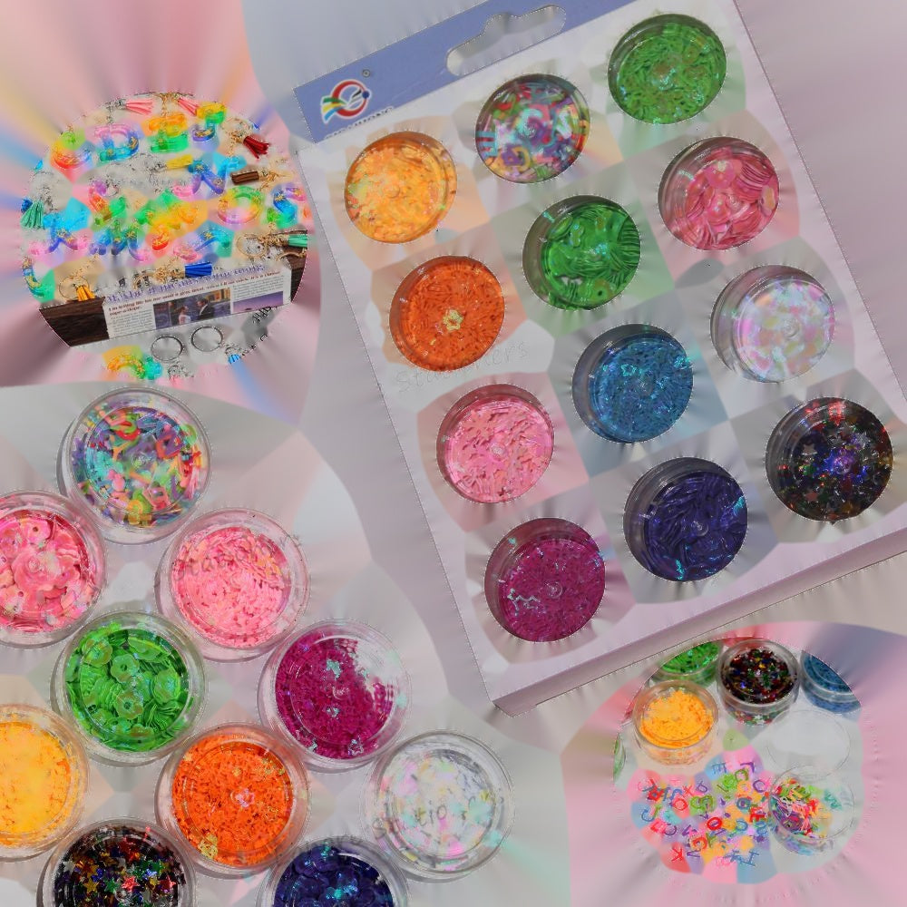 Glitter Set Pack 12 Vibrant Colors