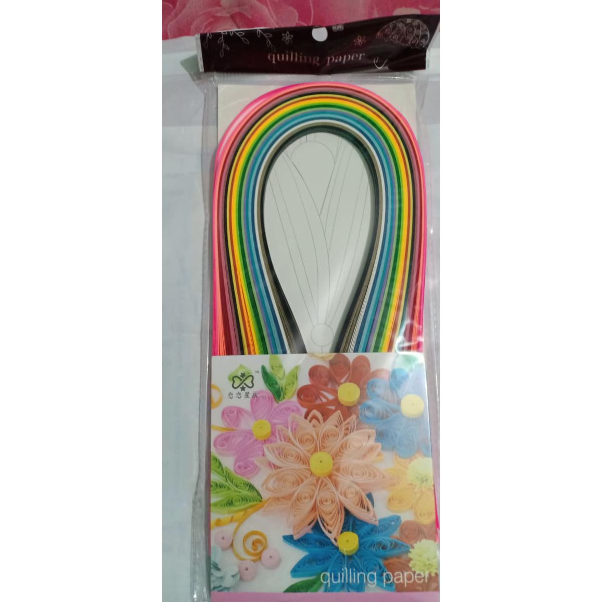Quilling paper - Handicraft Flower making ruling  Paper