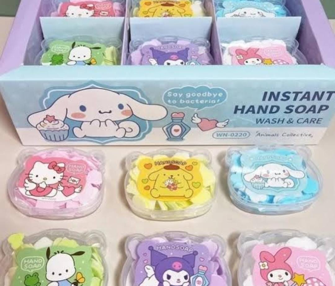 Creative Colorful Soap Craft with Paper Design