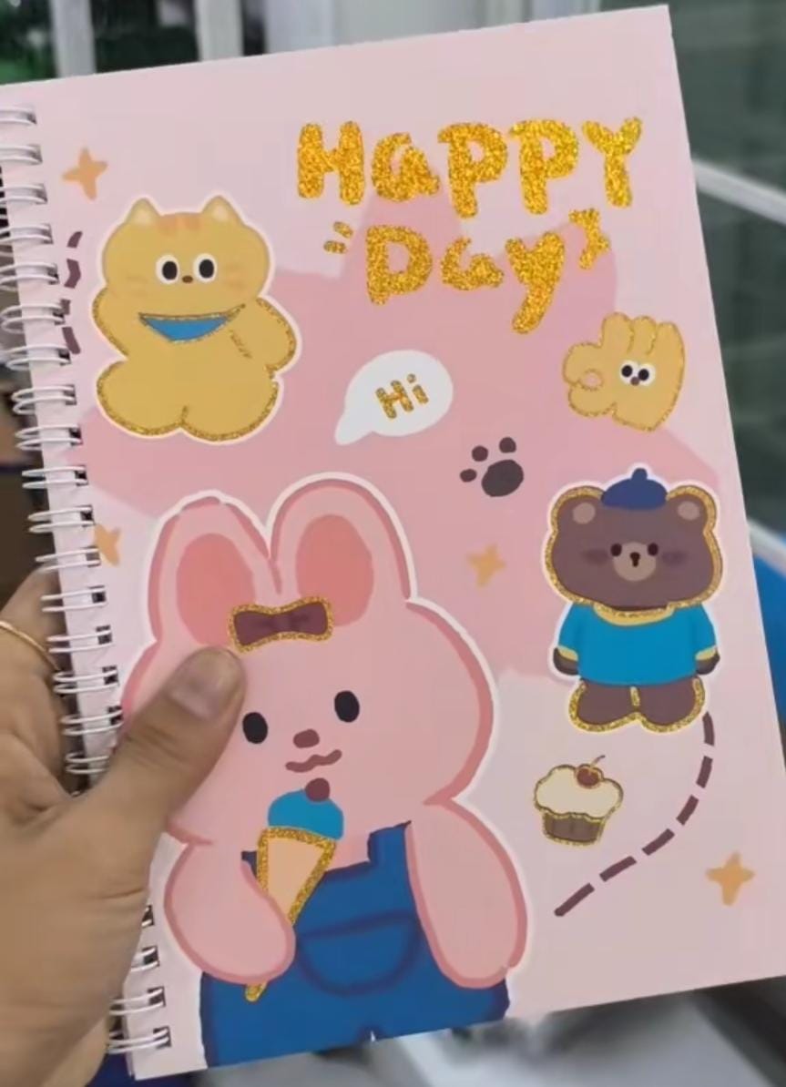 Sprial Notebook A5 - 145×210mm