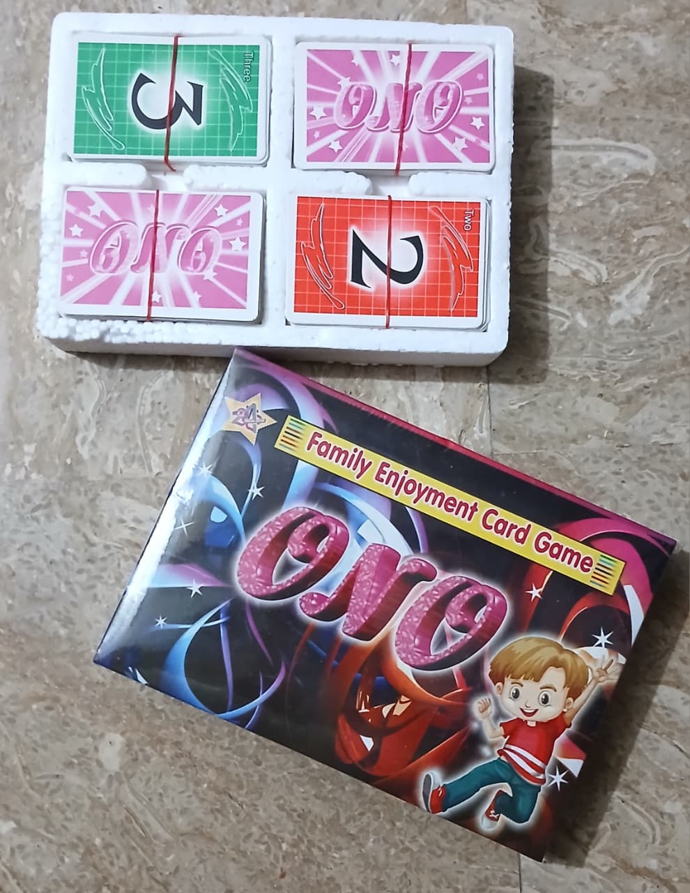 ONO Family enjoyment card game