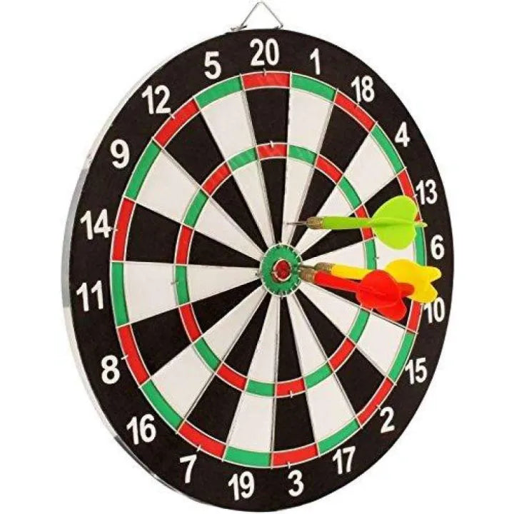 12-inch Dart Board with 4 Darts and 1 double sided score game set